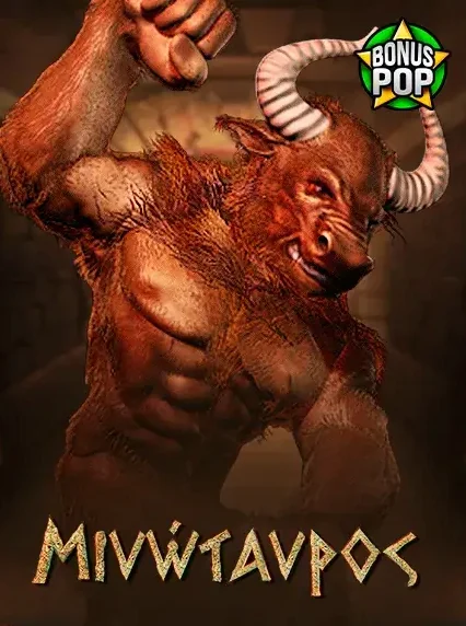Decorative casino game artwork for HadesBet: Minotaurus